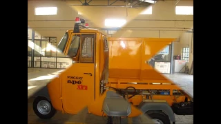 Piaggio Ape Xtra L.D. Hydraulic Tipper Vehicle