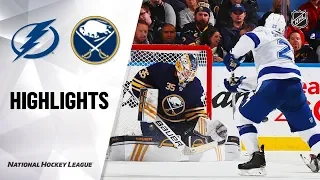 Баффало - Тампа-Бэй / NHL Highlights | Lightning @ Sabres 12/31/19