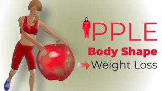 7 Minute 🍎 Apple Body Shape Weight Loss Workout 🍏