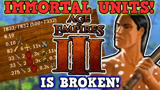 Age of Empires 3 IS A PERFECTLY BALANCED GAME WITH NO EXPLOITS - Invincibility Exploit Is Broken!!!