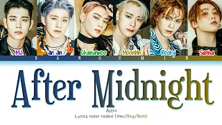 ASTRO (아스트로) - "After Midnight" LYRICS COLOR CODED (HAN/ENG/ROM)