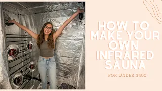 DIY | HOW TO BUILD YOUR OWN INFRARED SAUNA FOR LESS THAN $400