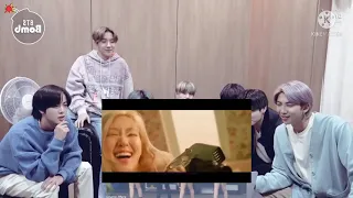 BTS Reaction About Video:"BLACKPINK ROSE MAKING YOUR DAY BETTER"😝FAN MAKE FAKE VIDEO😀
