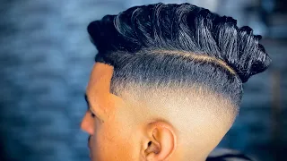 تعليم تدريج الشعر بأسهل الطرق للمبتدئين في عالم الحلاقة 💈❤️💈