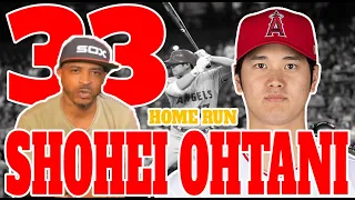 I WATCHED EACH BOMB!! All 33 Shohei Ohtani Home Runs So Far This Season | Kito Abashi Reaction