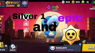 brawl stars silver 1 and epic star drop🤑