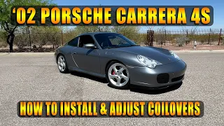 Step by Step guide to installing and adjust Porsche Carrera 4S Coil-Overs