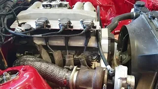 BMW E30 M40B18 turbo project ep4 wiring and last preparations