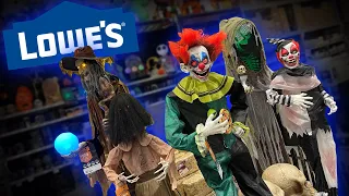 🎃 Lowe's Halloween 2022 Walkthrough - SKELETONS, CLOWNS, HORROR, MERCHANDISE & ANIMATRONICS 👻