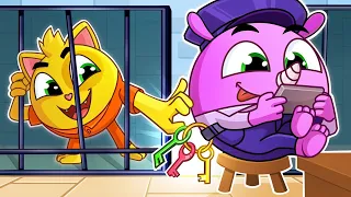 Escape From Prison Challenge🏃🏻🔓🧱| Songs for Kids by Toonaland