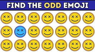 Find the Odd Emoji | Emoji Challenges | Test Your Eyes - 35