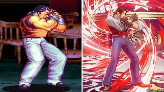 Evolution of Robert Garcia - Ryuuko Ranbu Move In KOF Series [1992 - 2022]