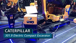 Zeppelin reveals electric excavator prototypes from Caterpillar