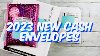UNBOXING MY 2023 NEW CASH ENVELOPES FOR SAVINGS CHALLENGES | CASH STUFFING | BUDGETING | ETSY SHOP