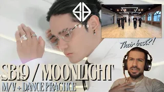 FIRST TIME REACTION TO SB19 - MOONLIGHT M/V + Dance Practice |🧊LOVE ON FIRST LISTEN!