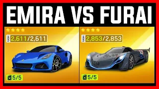 Asphalt 9 Lotus Emira vs Mazda Furai