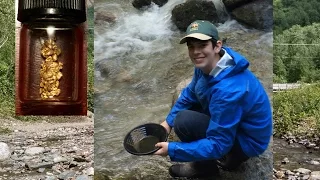 Mining In The Hills Of The Gold Rush - Gold Panning In Alaska!