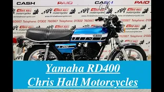 1976 Yamaha RD400 @chrishallmotorcycles #yamaha #classicbikes #motorcycles