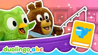 Fishing at the Library - Duolingo ABC - Educational Songs for Kids