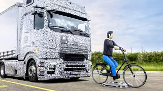 Mercedes Truck – Testing Safety Assistance Systems