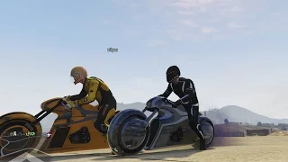 GTA V ONLINE: NUEVO MODO DE JUEGO Y SUPER MOTO TRON!