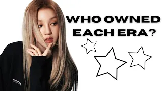 Top 3 members who owned each (G)I-DLE era (Until Super Lady)