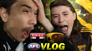 MOST PATHETIC LOSS EVER!! (AFL VLOG) St Kilda vs Hawthorn 2023