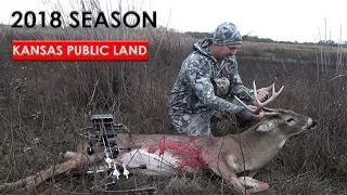 KANSAS PUBLIC LAND BUCK FROM THE GROUND-2018 Season