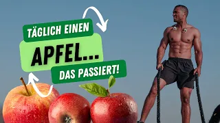 JEDEN TAG einen APFEL essen... das PASSIERT WIRKLICH!