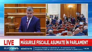 Guvernul și-a asumat răspunderea pe măsurile fiscale. Ciolacu: "Astăzi se termină cu șmecheria”