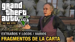 GTA 5 PC - Los 50 fragmentos de la carta / Dreyfuss (Logro/Trofeo: Un Misterio Resuelto)