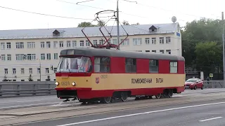 Трамвай Татра поливочный (Tram Tatra).