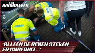 Vrouw onder de tram gekomen! | Als de Brandweer