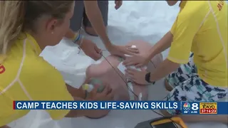 Clearwater Fire and Rescue Jr. Lifeguard camp teaches life-saving skills