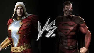 Injustice Gods Among Us - Shazam Vs. Cyborg Superman (VERY HARD)