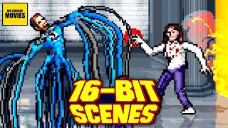 The Illuminati VS Scarlet Witch - 16 Bit Scenes