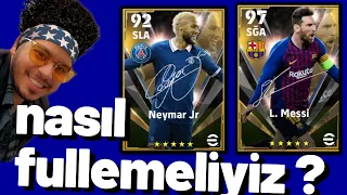 YENİ GELEN MESSİ VE NEYMAR NASIL FULLENMELİ ? EFOOTBALL 2022 MOBİLE / PS5