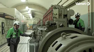 Valmet Rautpohja reserve power station diesel engine operation