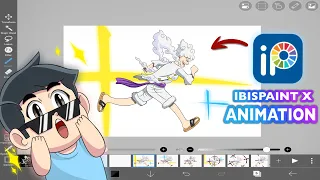 Let's animate using "ibispaint X" new animation feature.