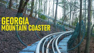 Georgia Mountain Roller Coaster POV - Helen, GA