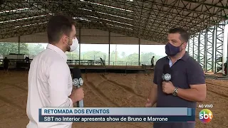 SBT no Interior apresenta show de Bruno e Marrone