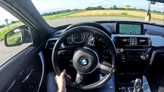 2016 BMW 3 Series 320d 120KW POV TEST DRIVE - (Binaural Audio)