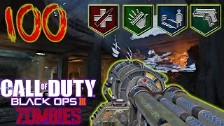 52-62 "NACHT DER UNTOTEN" BLACK OPS 3 ZOMBIES ROUND 100 ATTEMPT! (NO MEGAS)