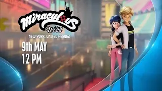 Miraculous world New York united heroez promo on Disney channel in Hindi