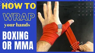 How to wrap your hands for boxing & MMA
