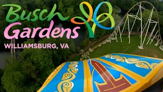 Busch Gardens Williamsburg Vlog with The Legend