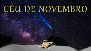 Céu de novembro - Eventos astronômicos para você!