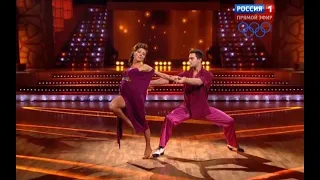 Elena Podkaminskaya & Andrei Karpov - Dancing with the Stars Russia 2013 Week 11 Dance 1