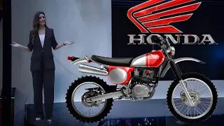 2025 NEW HONDA CRF 230 JEWEL REVEALED!! IT HAS A VERY THICK CLASSIC DESIGN