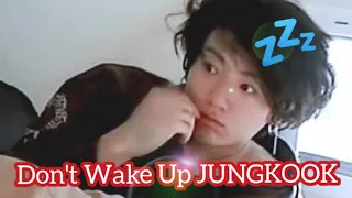 Don't Wake Up JUNGKOOK 😪💤💤